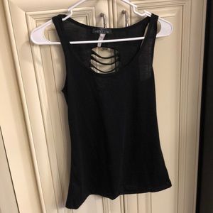 Shelor Top with Ripped Back